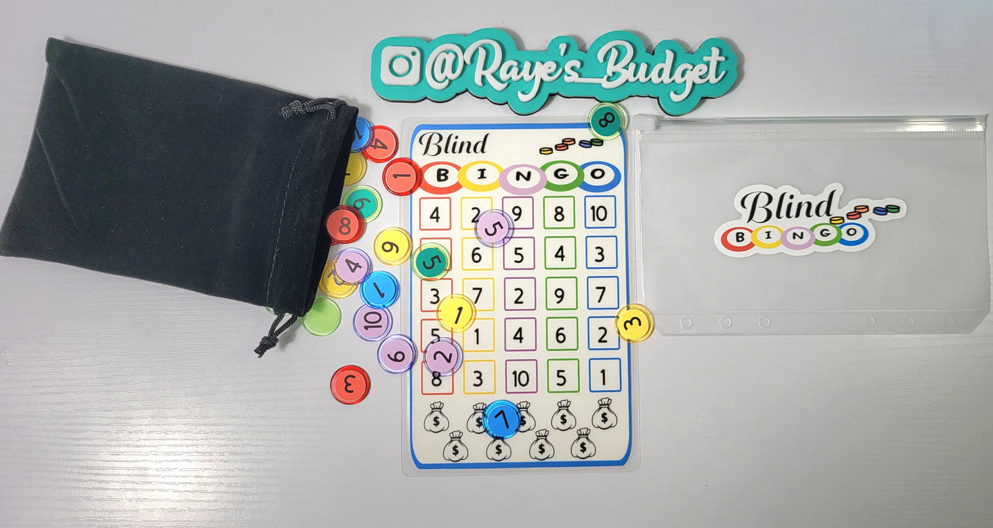 Blind Bingo Savings Challenge