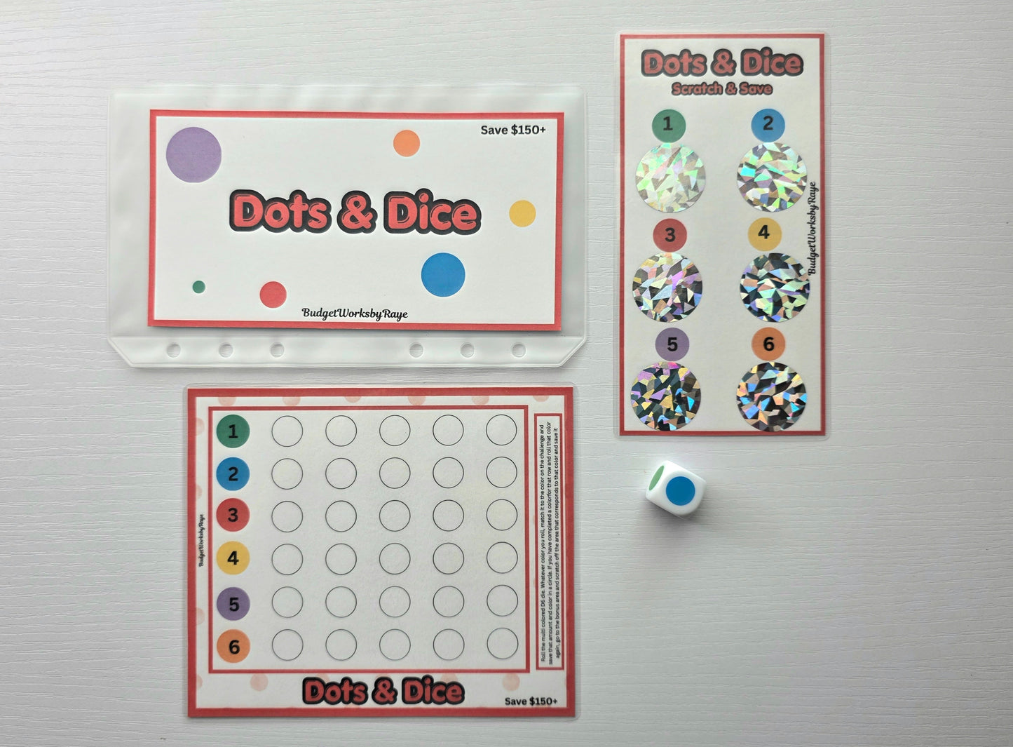 Dots & Dice Savings Challenge