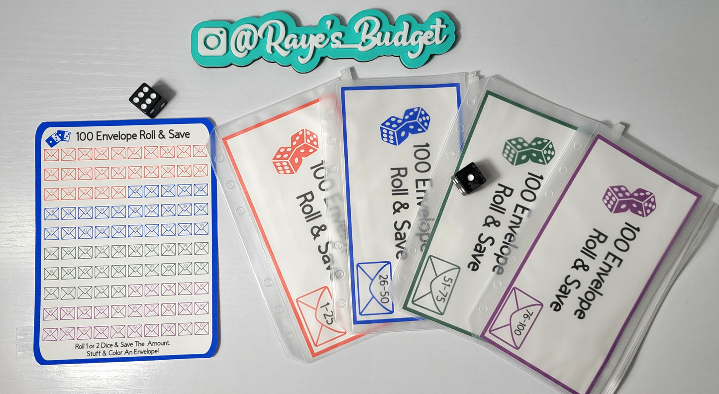 100 Envelope Roll & Save
