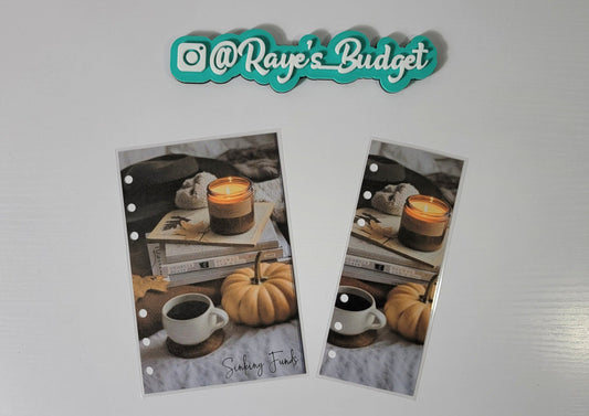 Fall Pumpkin, Coffee and Candle Dashboard Duo