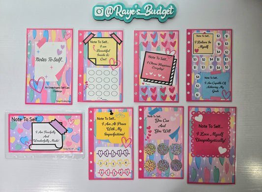 Notes To Self - An Unapologetic Self Care Challenge