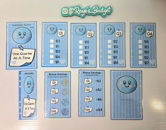 Small Savings = Big Wins : One Quarter At A Time - Save $250+