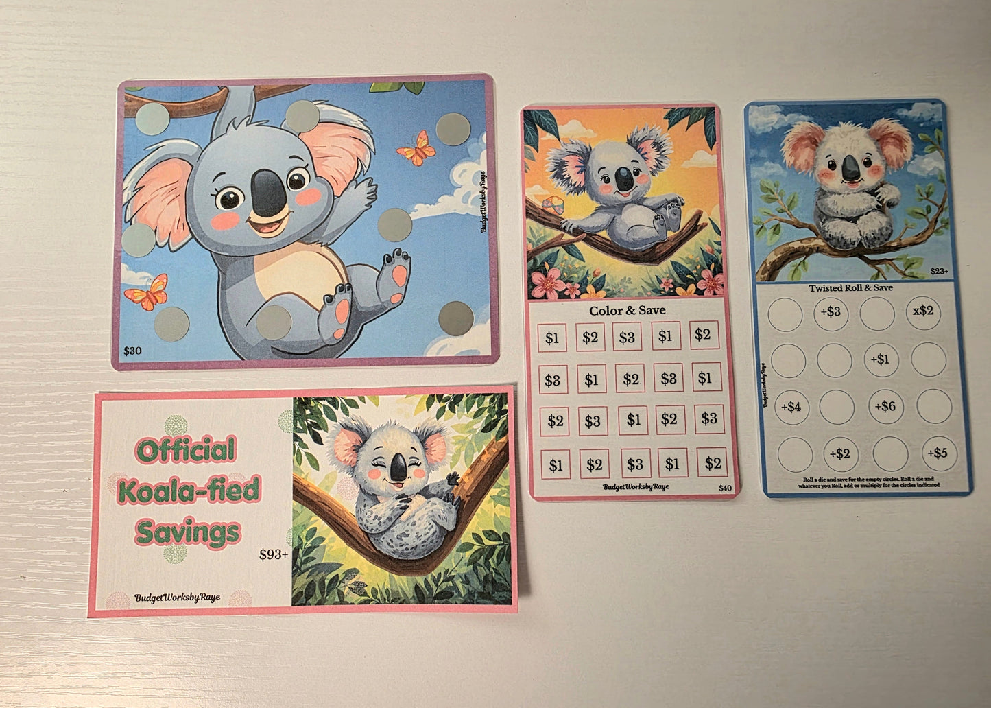 Officially Koala-fied Savings Challenge Trio - Save &93+