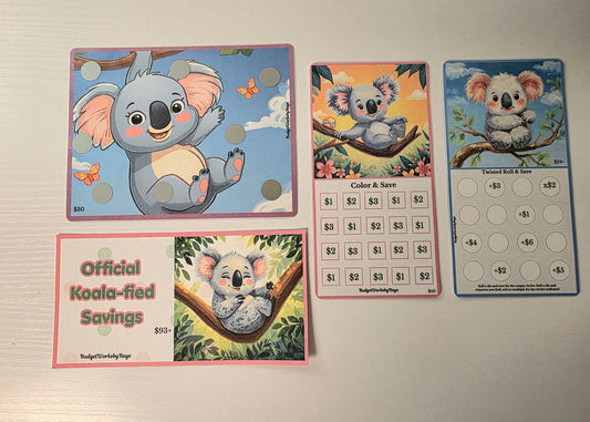 Officially Koala-fied Savings Challenge Trio - Save &93+