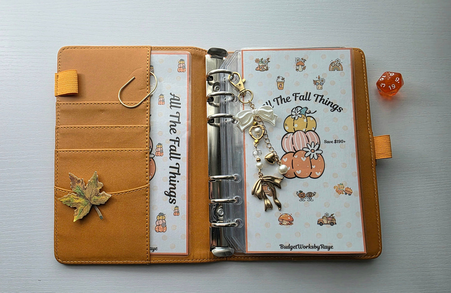 All The Fall Things Mini Savings Challenge Bundle (Binder in Pic not included)